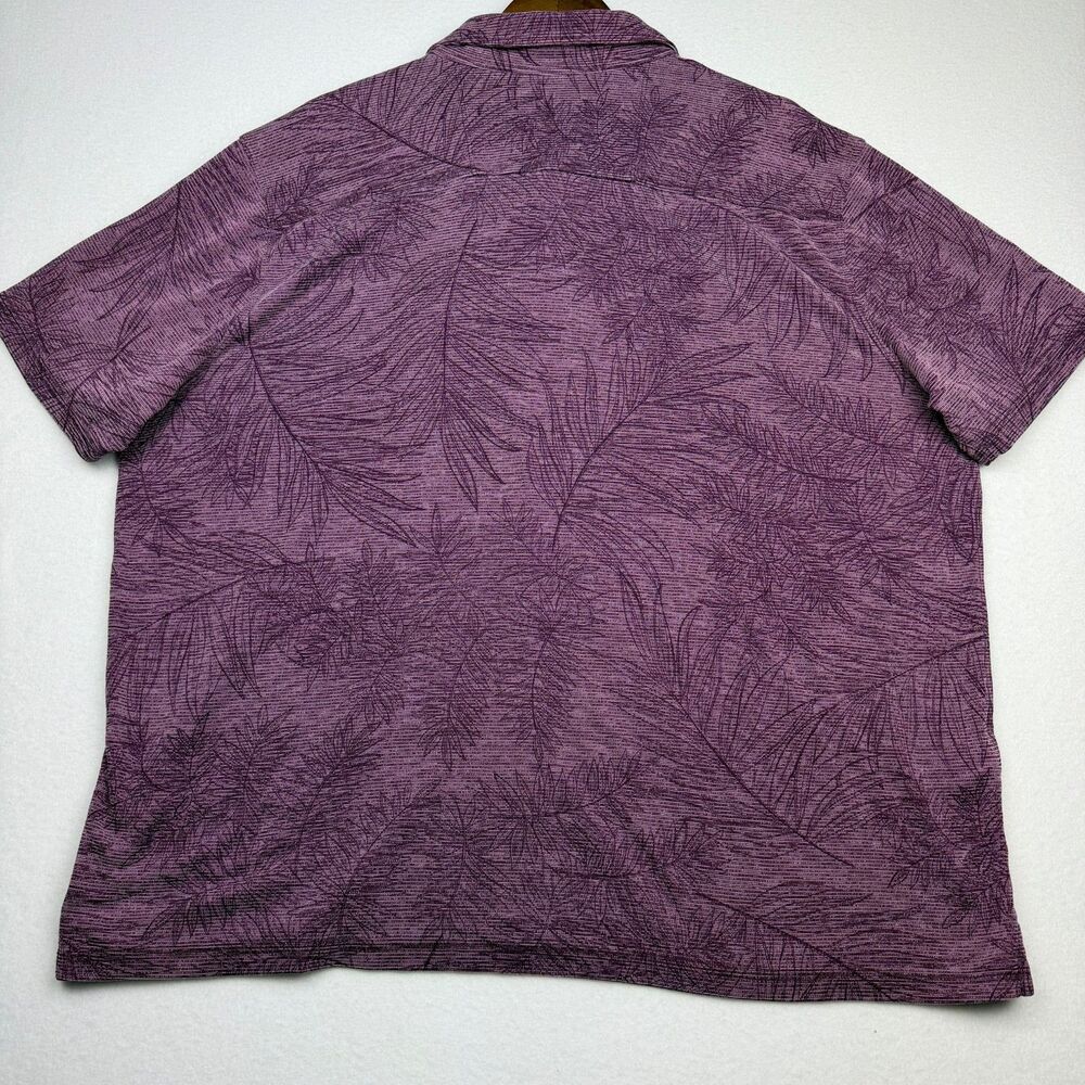 Tommy Bahama Purple Tropical Polo XXL - Picture 5 of 10